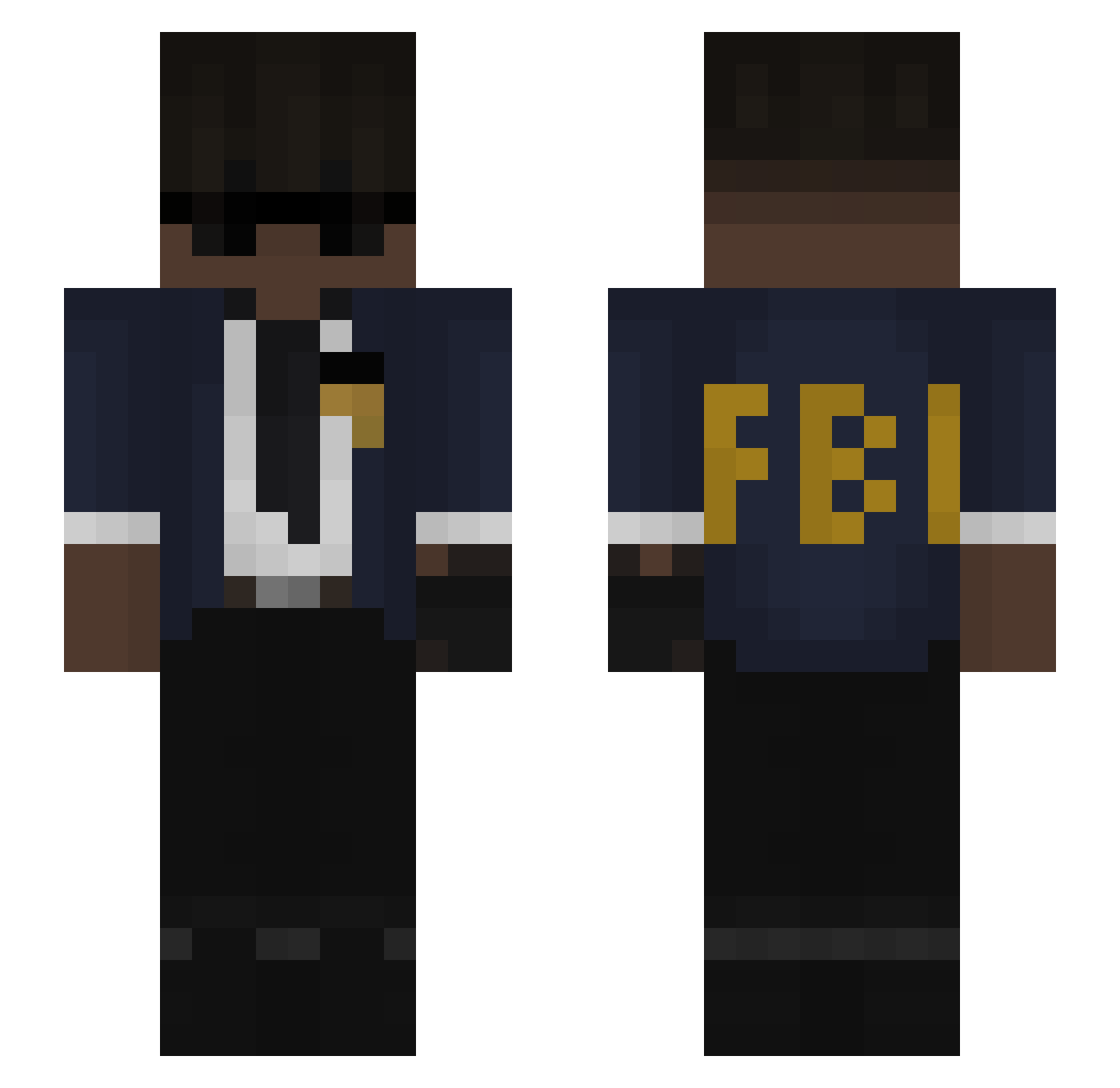 marlonn78 Minecraft skin, front and back view
