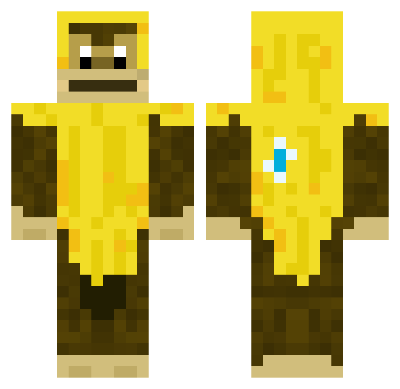 sigge_123 Minecraft skin, front and back view
