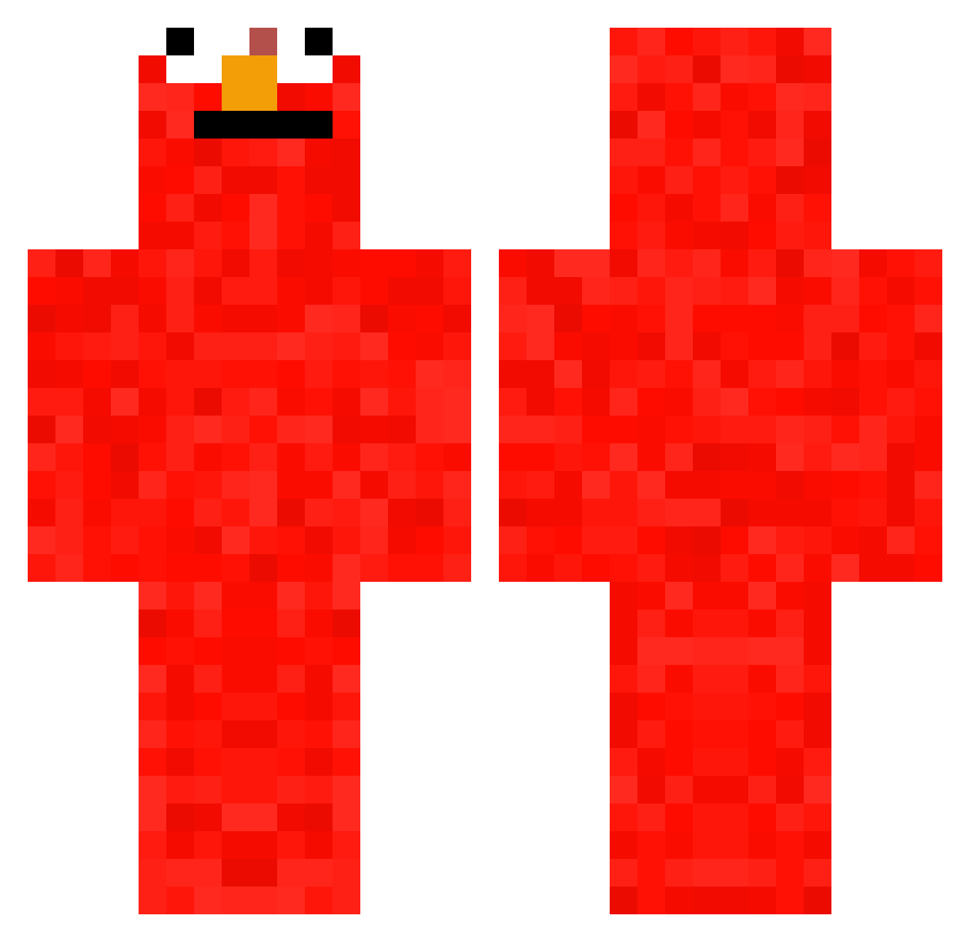 TijsPeeters06 Minecraft skin, front and back view