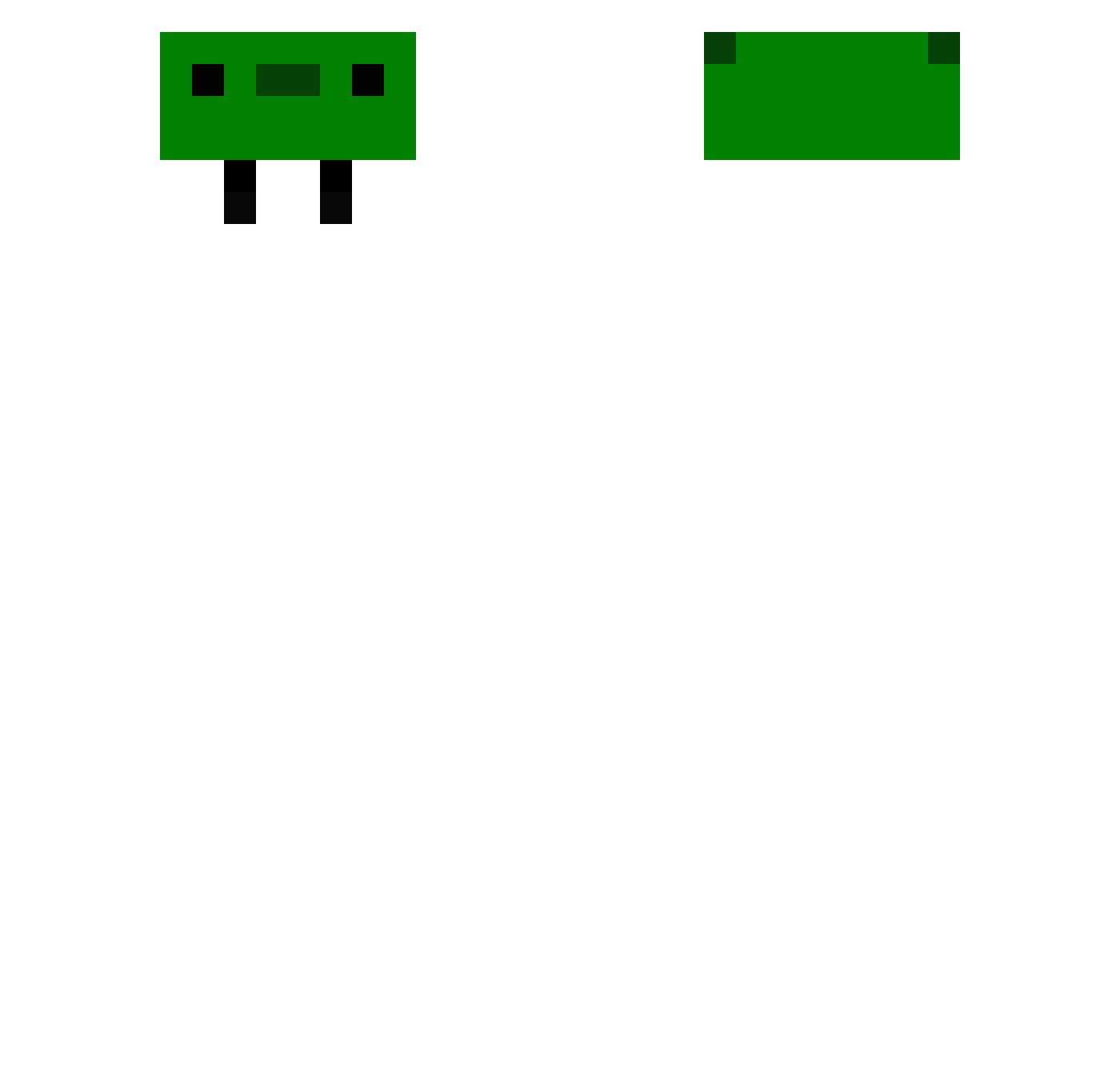 Ryan_www Minecraft skin, front and back view