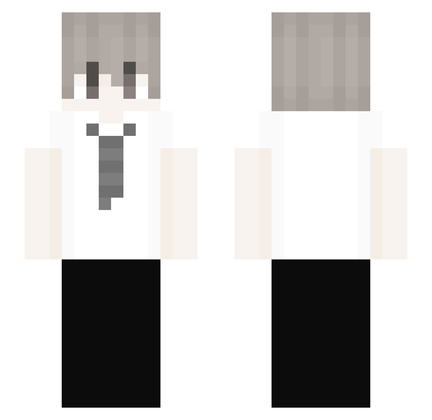 EGOZON_D_GOAT Minecraft skin, front and back view