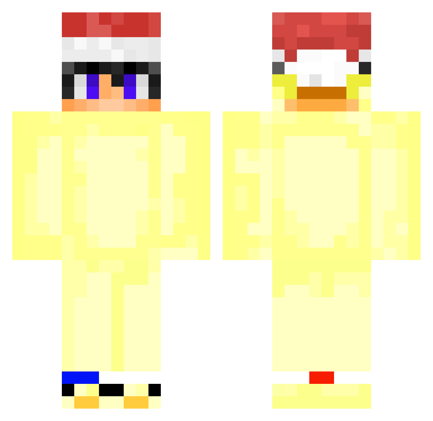 _Smqrtboi_ Minecraft skin, front and back view