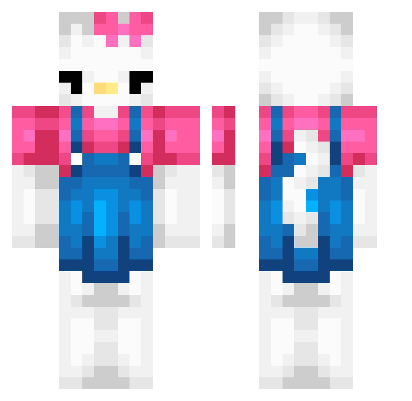 your_mama26 Minecraft skin, front and back view