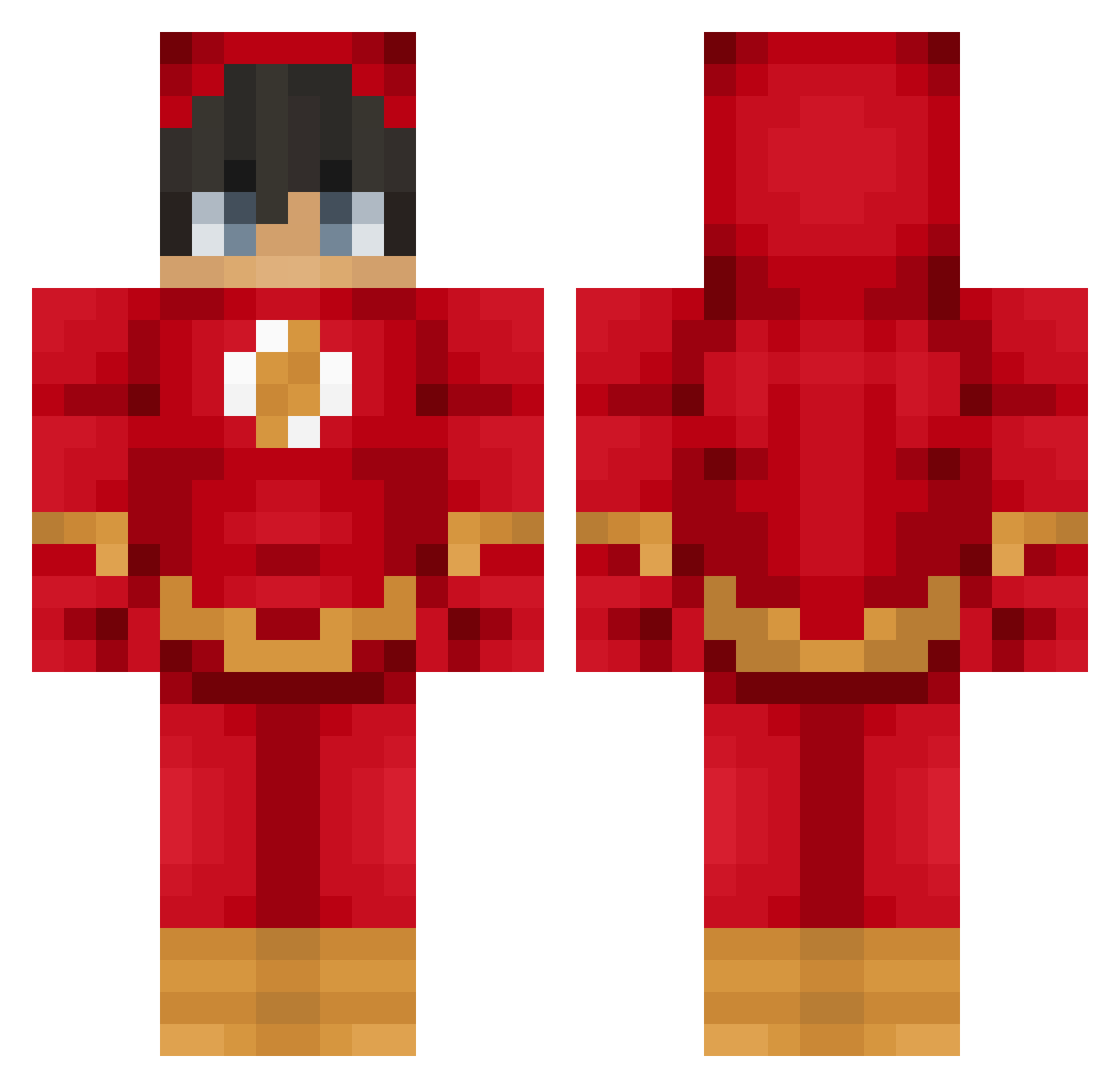 barnielmariguano Minecraft skin, front and back view