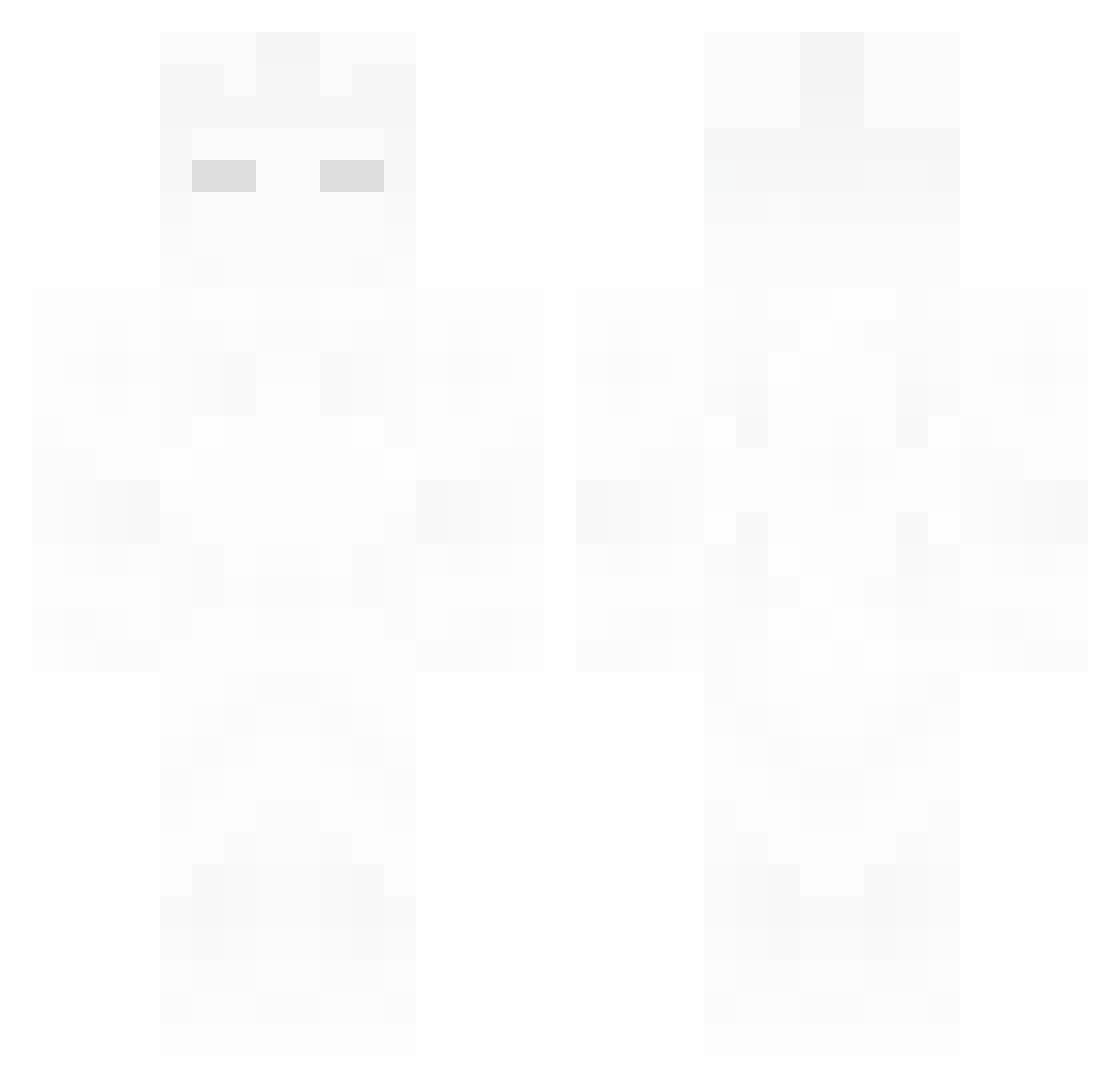 Tatae_00 Minecraft skin, front and back view