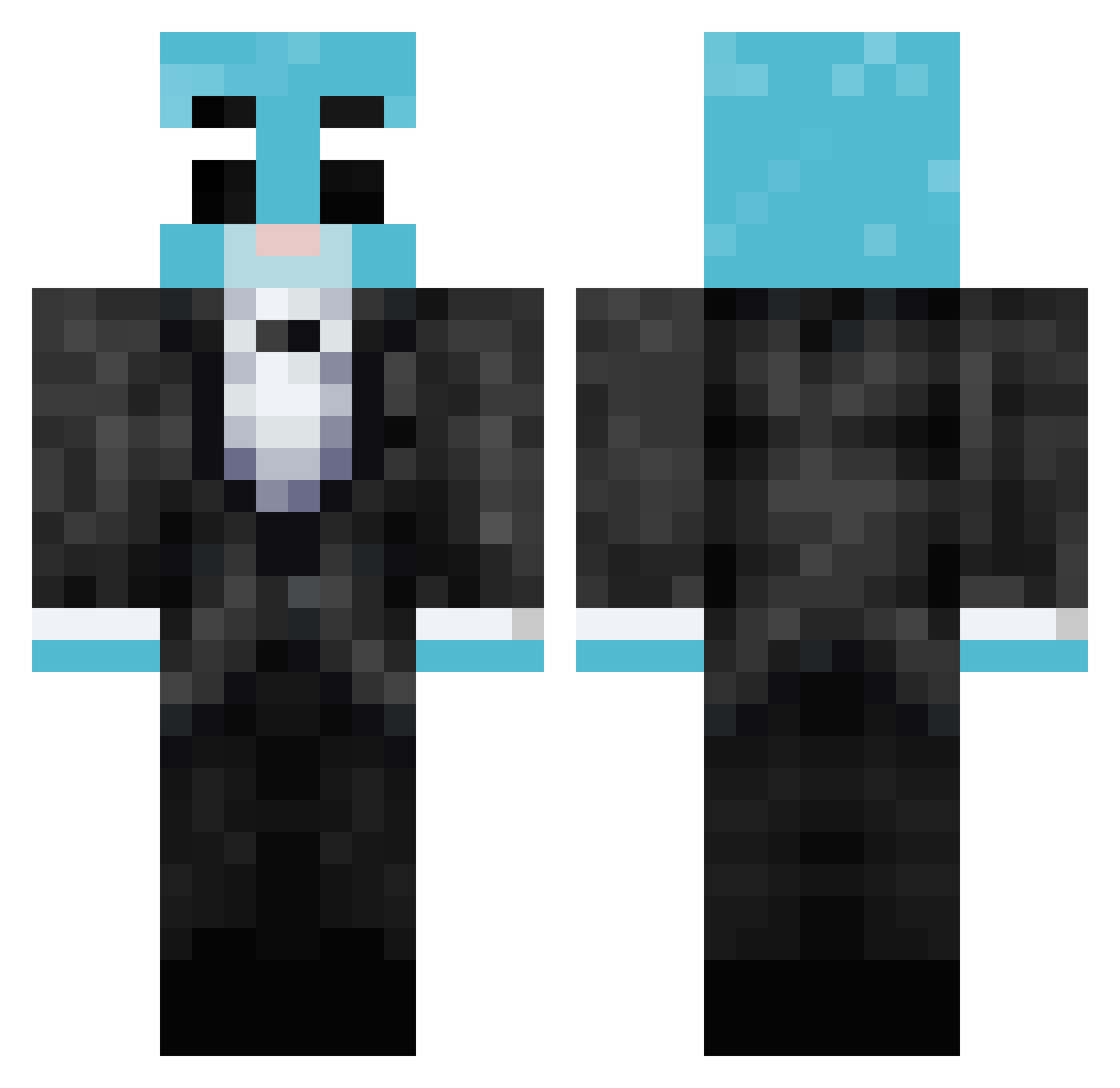 Sh1ttingBricks_ Minecraft skin, front and back view