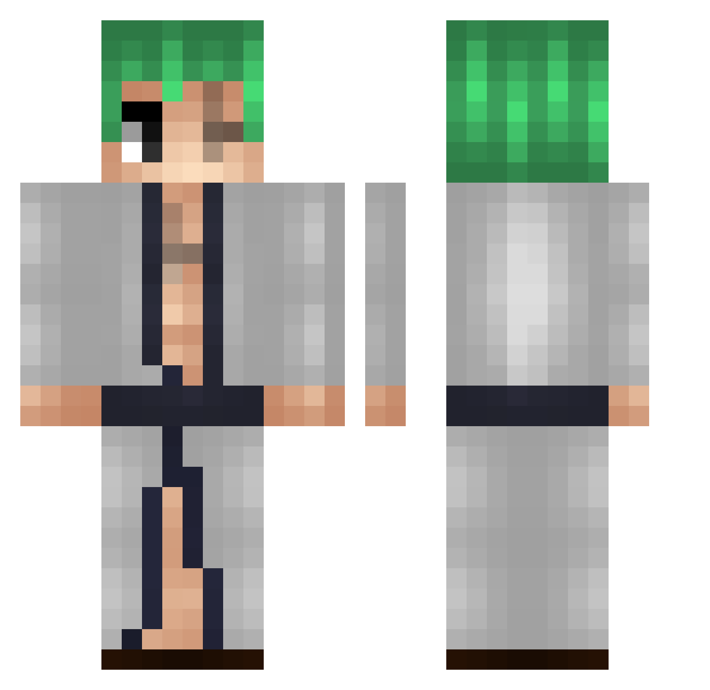 kristal41k_ Minecraft skin, front and back view