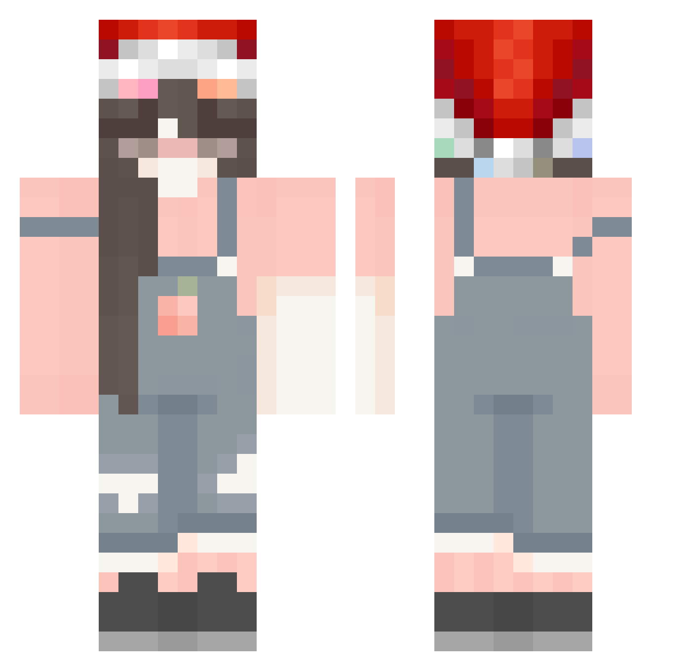 sololol_ Minecraft skin, front and back view