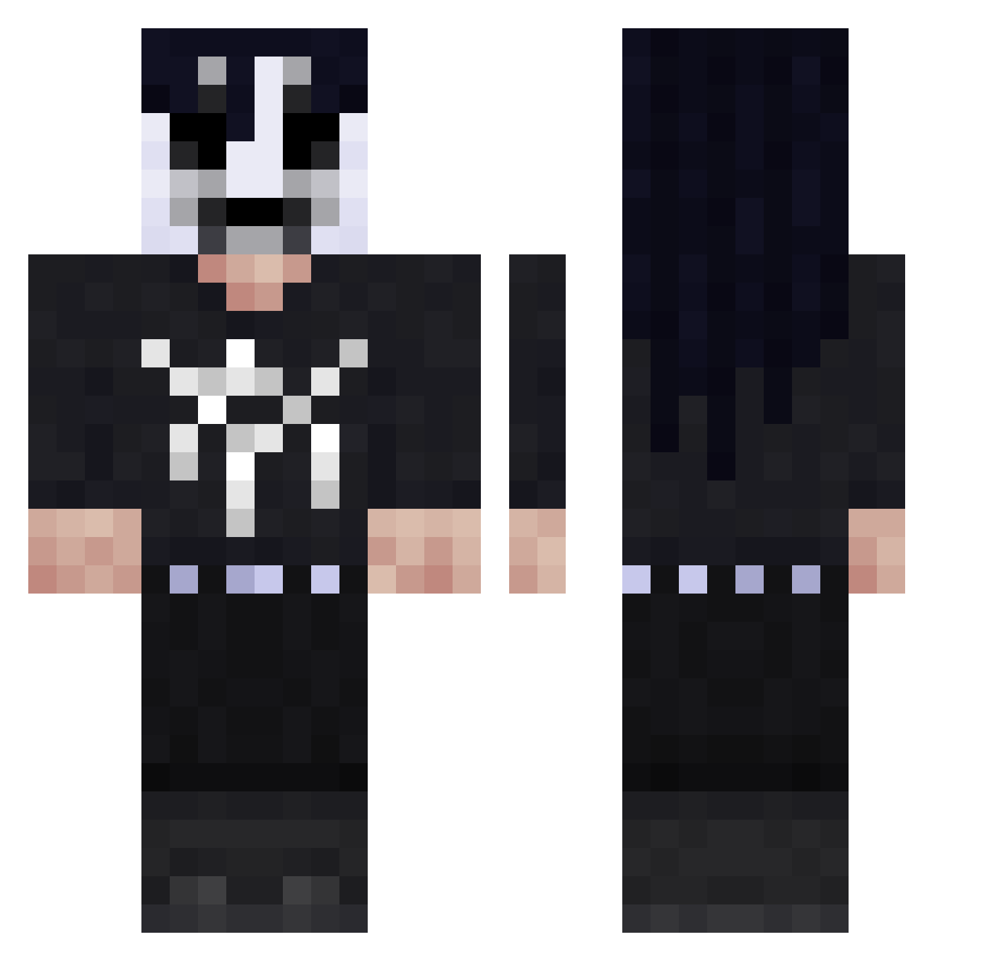 LiamHagen2003 Minecraft skin, front and back view