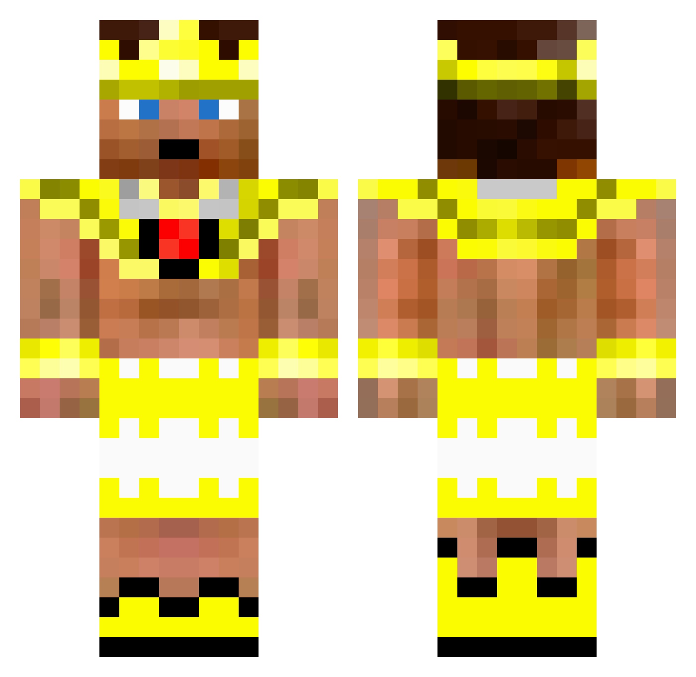 angus_99 Minecraft skin, front and back view