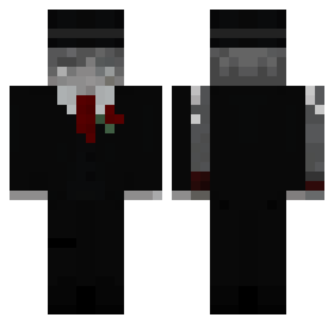 kamil9455toja Minecraft skin, front and back view