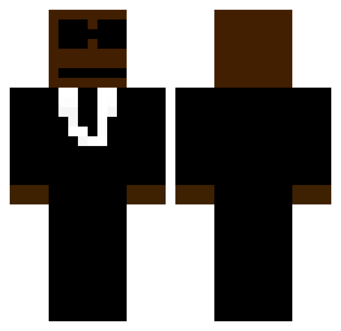 RemyGremlin Minecraft skin, front and back view