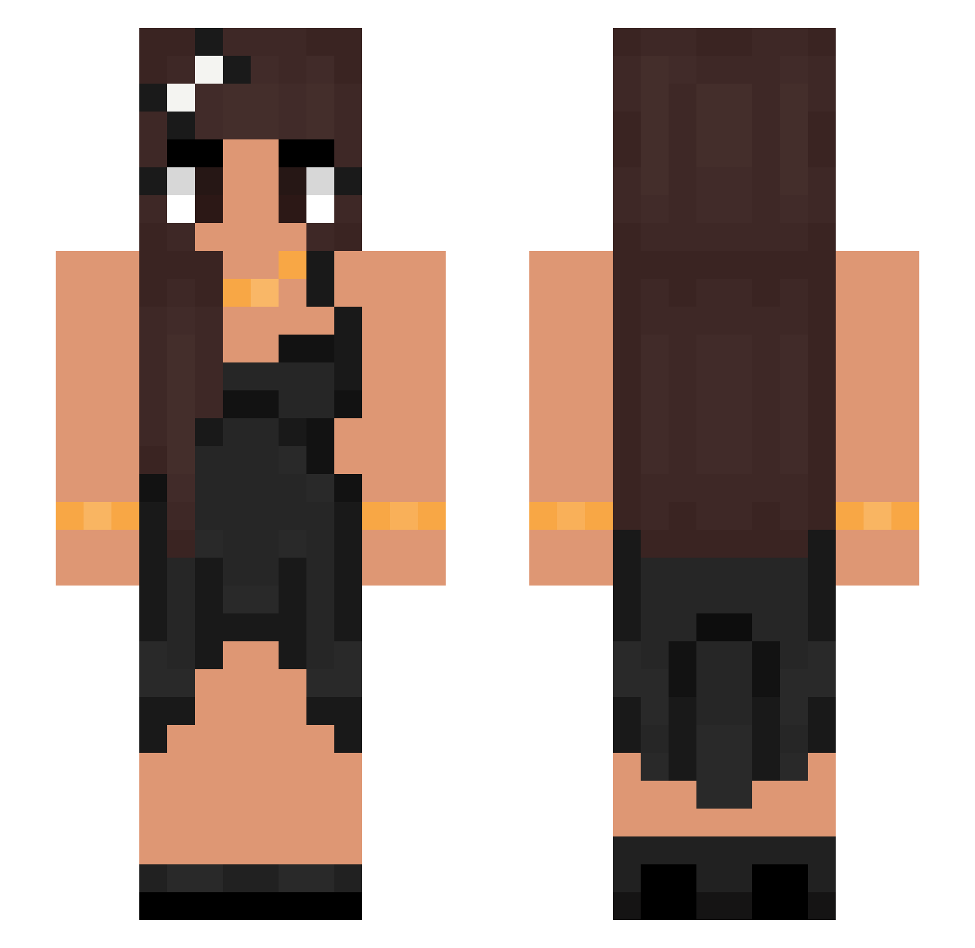 victor_morghulis Minecraft skin, front and back view