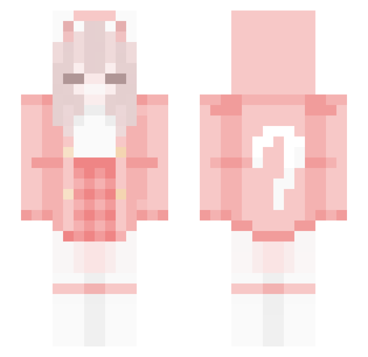 sNikyy_ Minecraft skin, front and back view