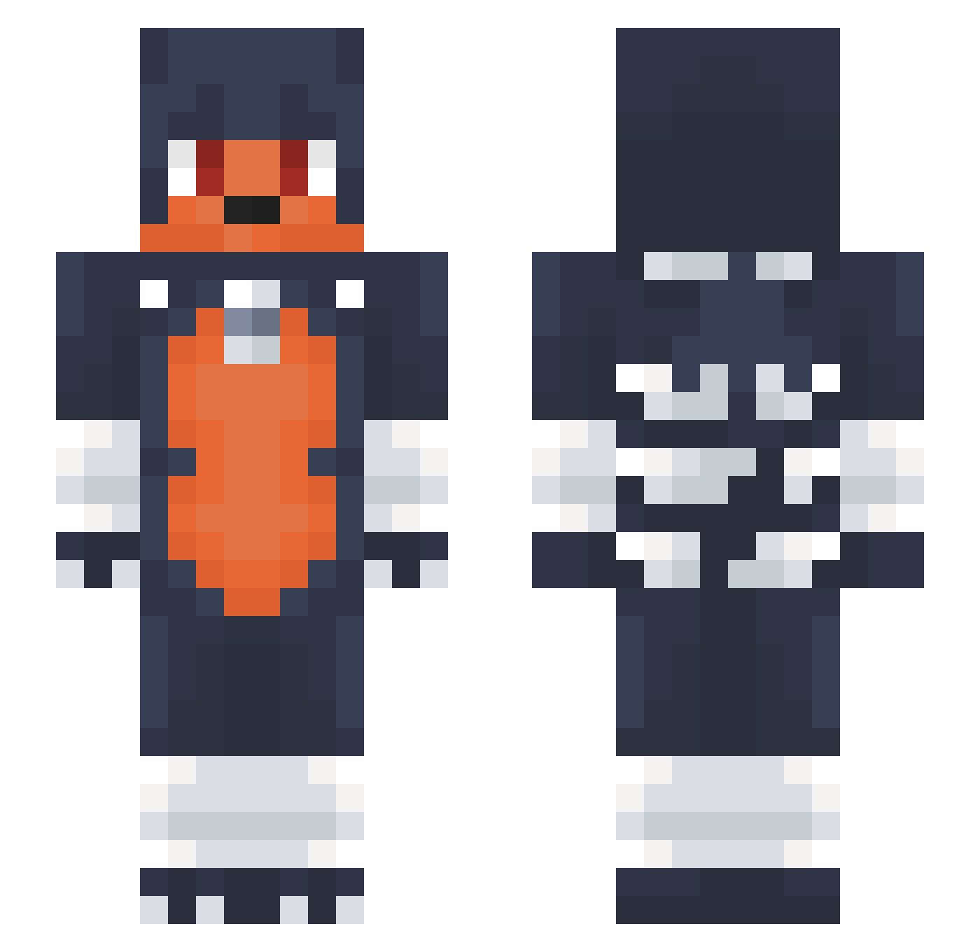di3tc0ke Minecraft skin, front and back view