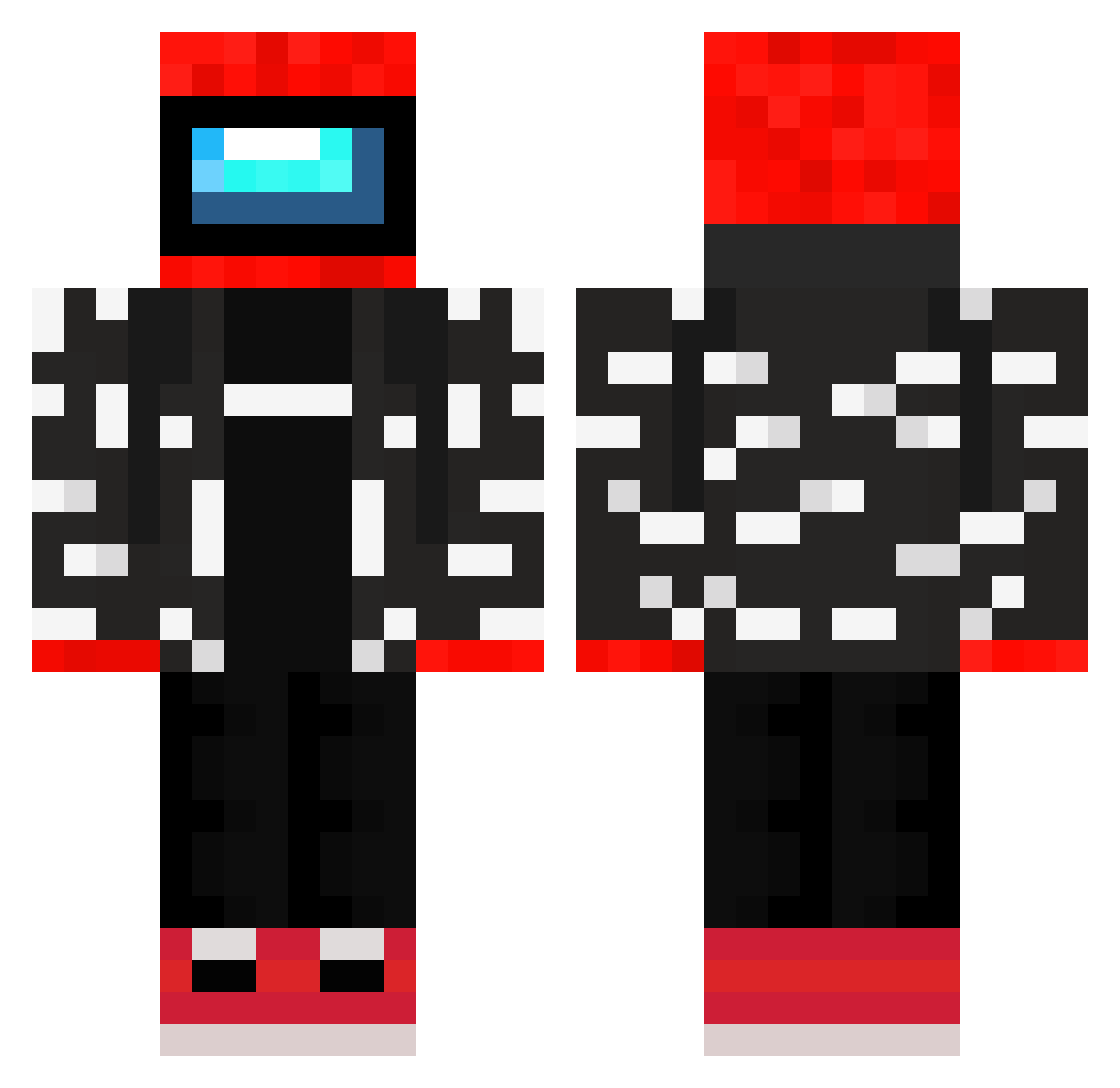Sifx_ Minecraft skin, front and back view