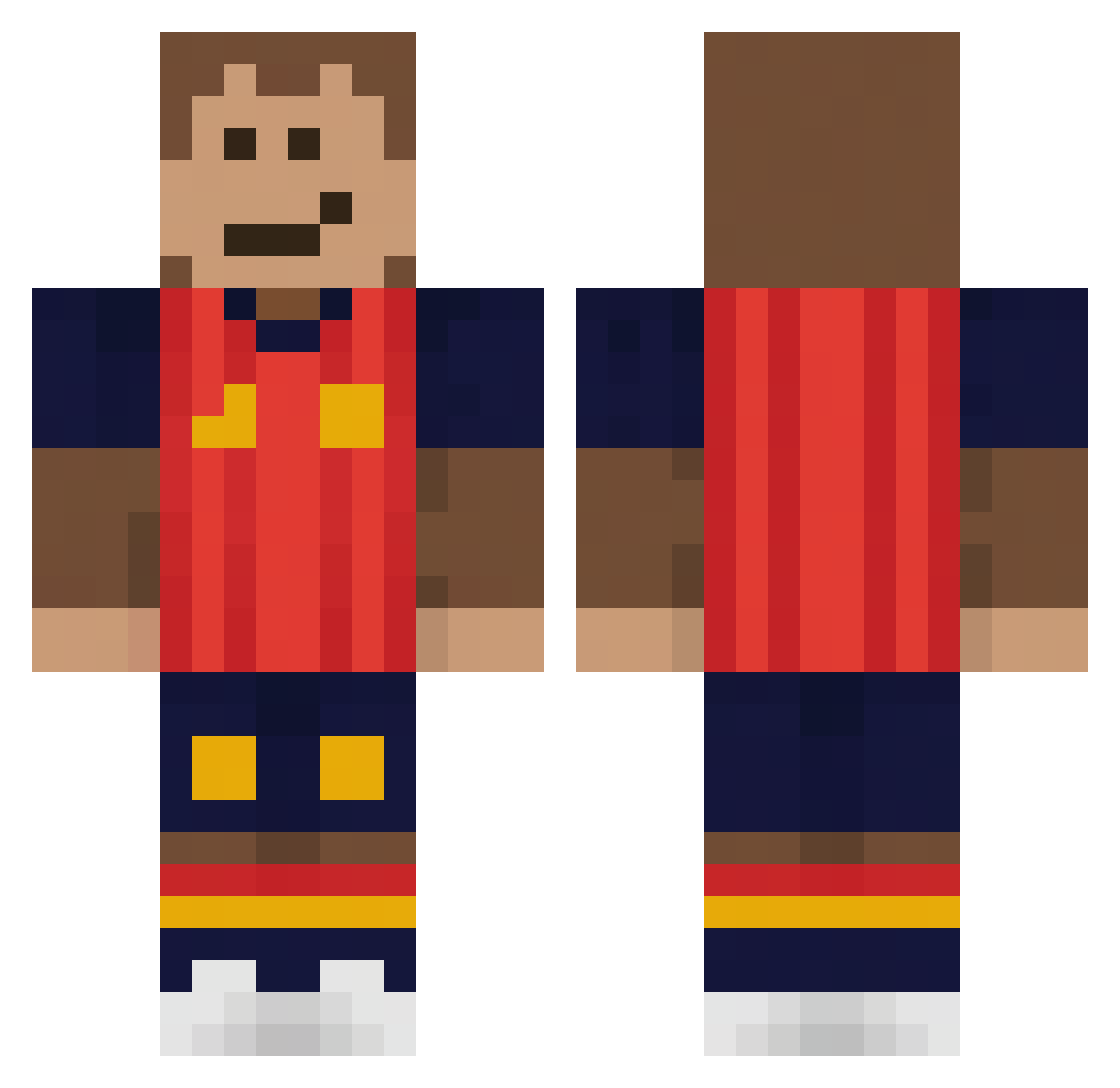 Catetas_ Minecraft skin, front and back view