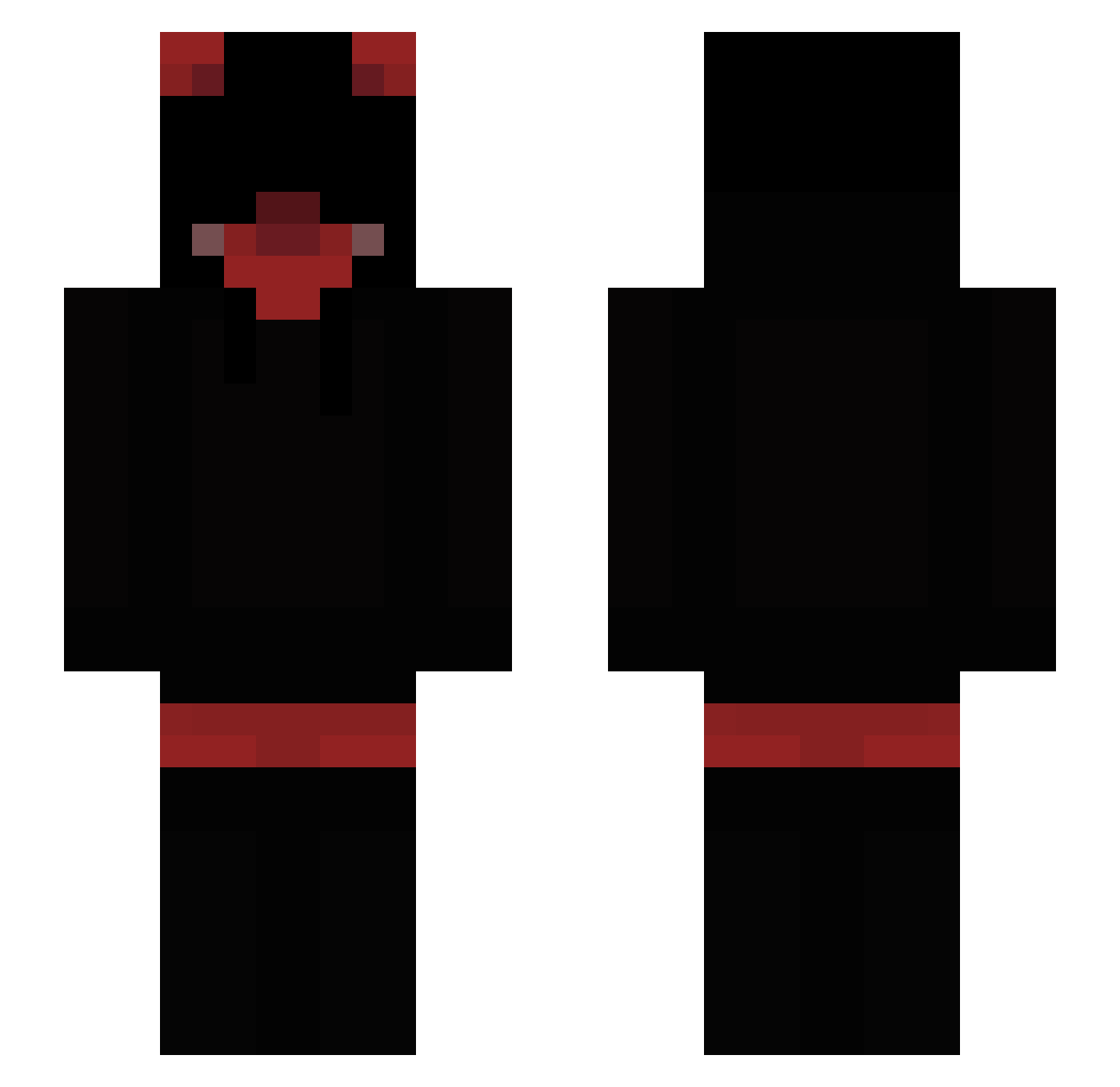 Terry_Tuna Minecraft skin, front and back view