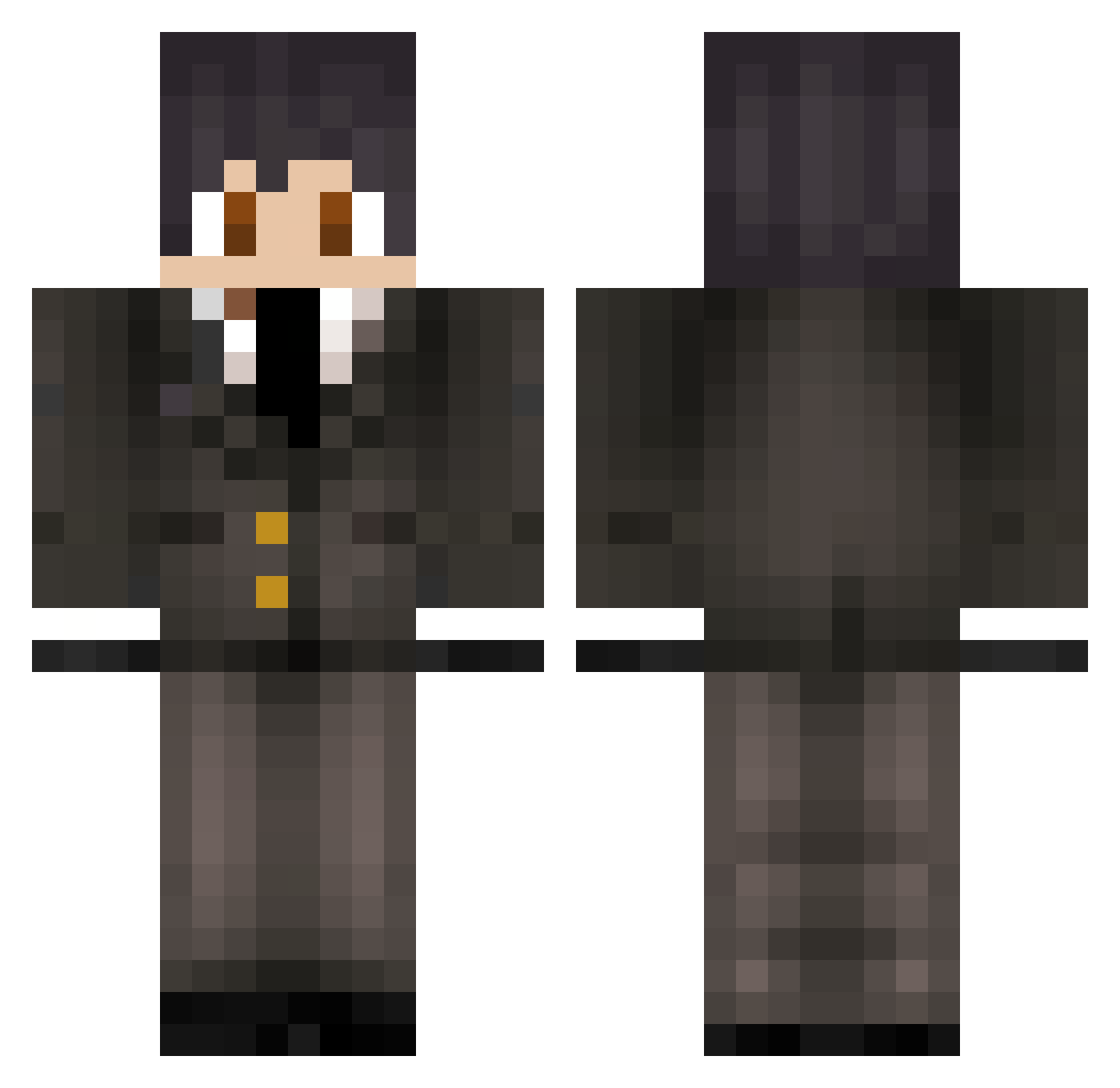 Moikk_ Minecraft skin, front and back view