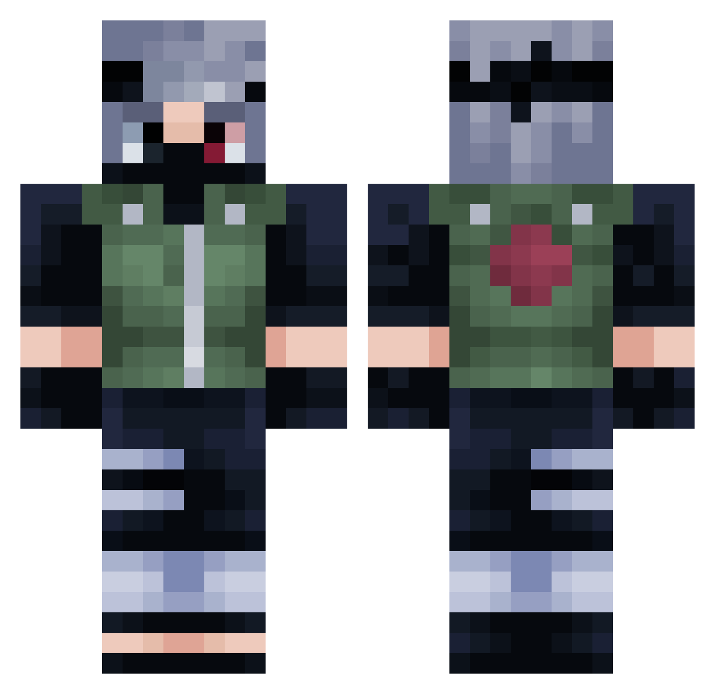 bogduiu34 Minecraft skin, front and back view