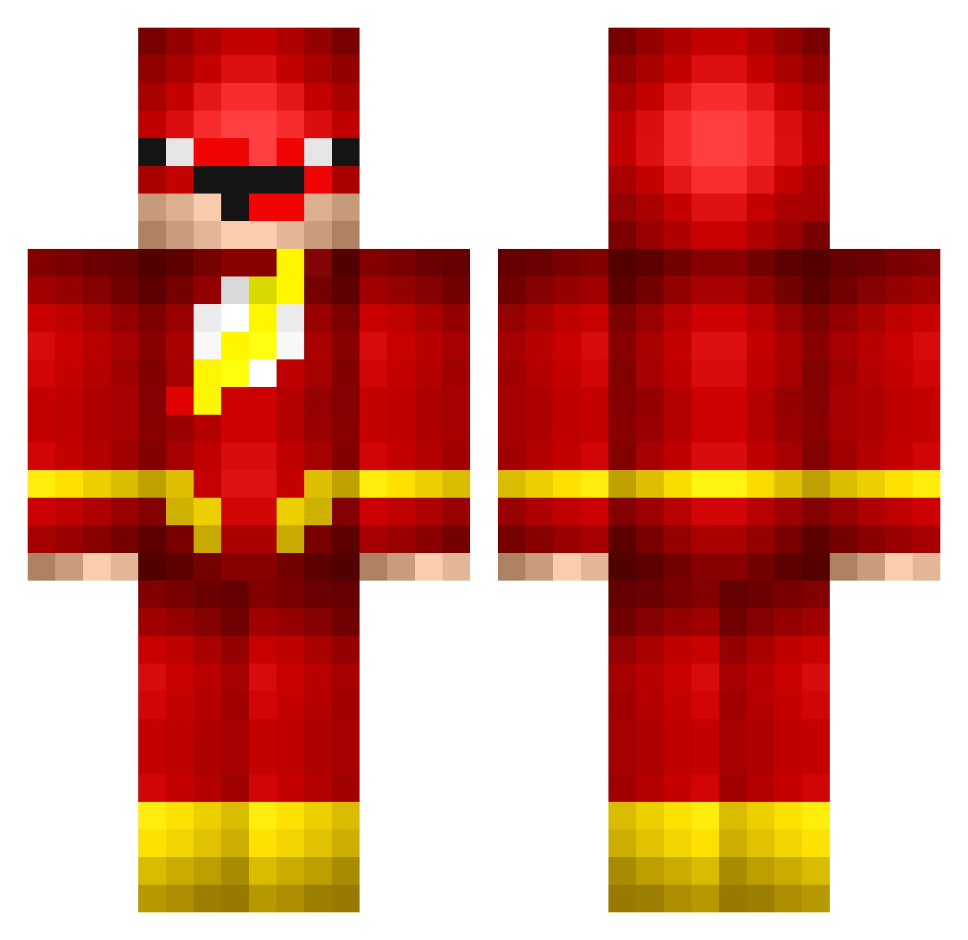 maayanazayan Minecraft skin, front and back view