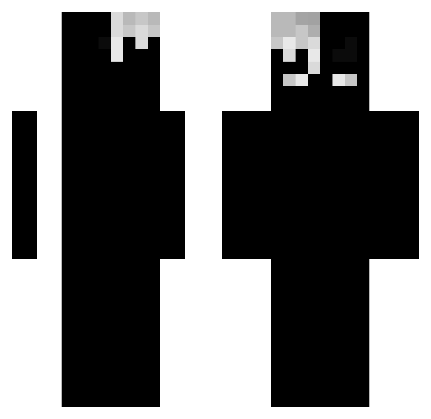 Turkey_31z1 Minecraft skin, front and back view