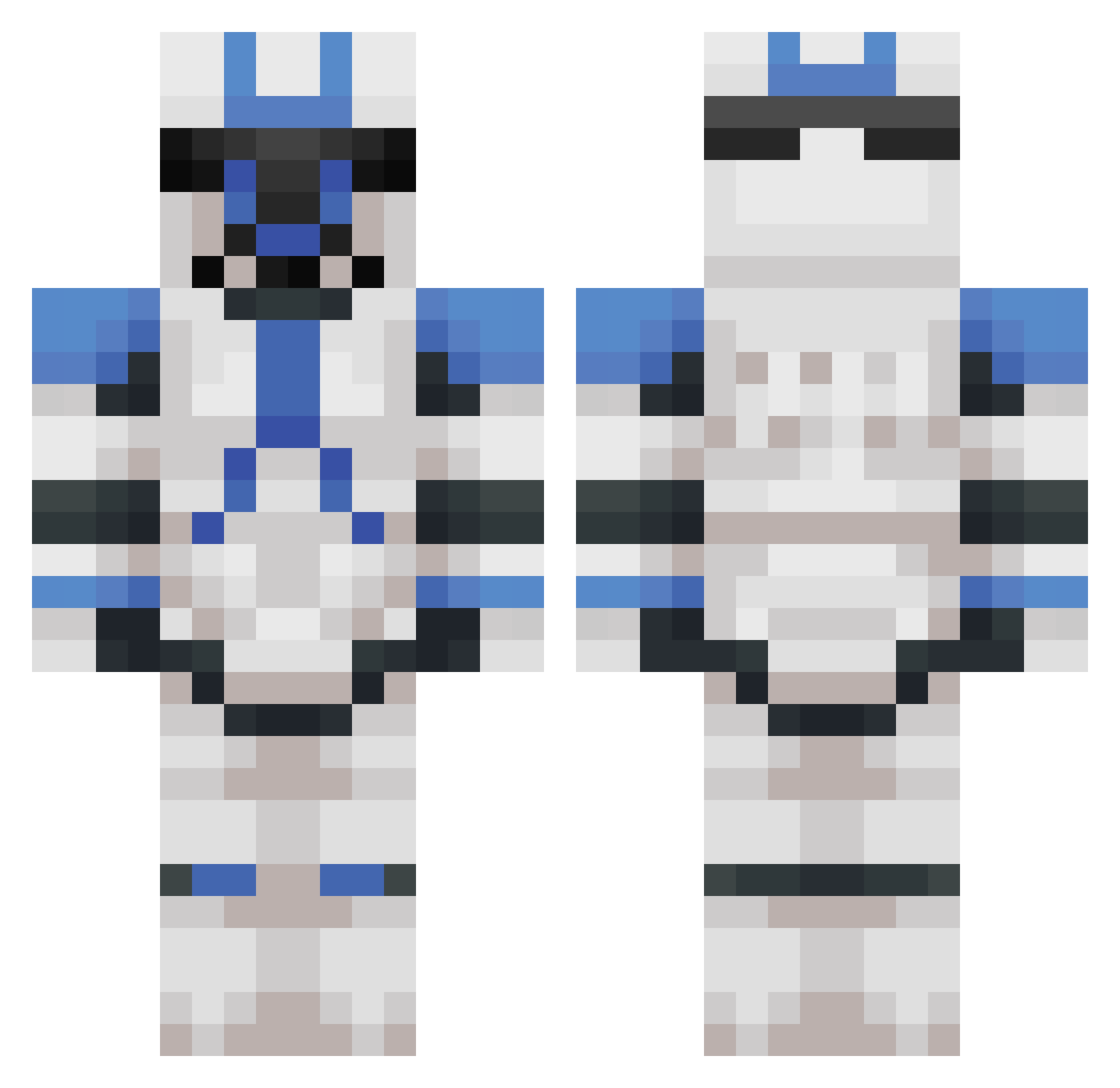 XxCancelationxX Minecraft skin, front and back view