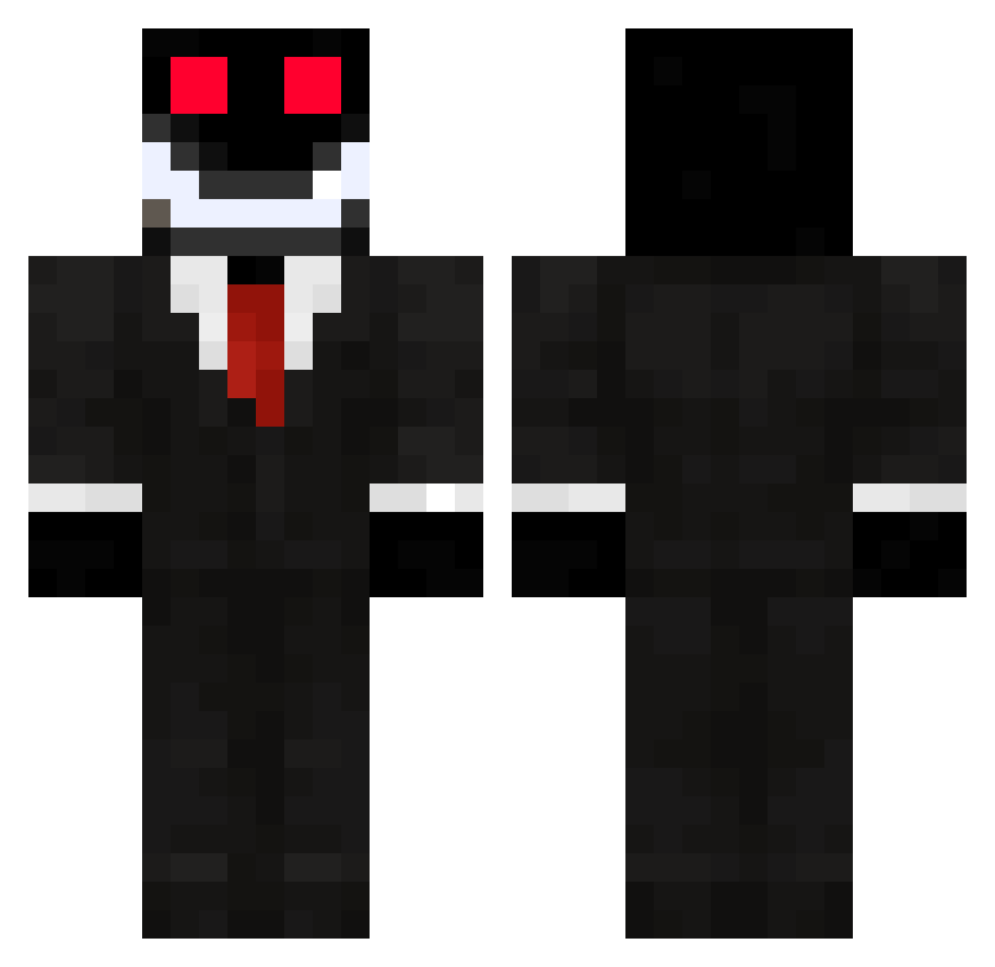 RamoGuy14 Minecraft skin, front and back view