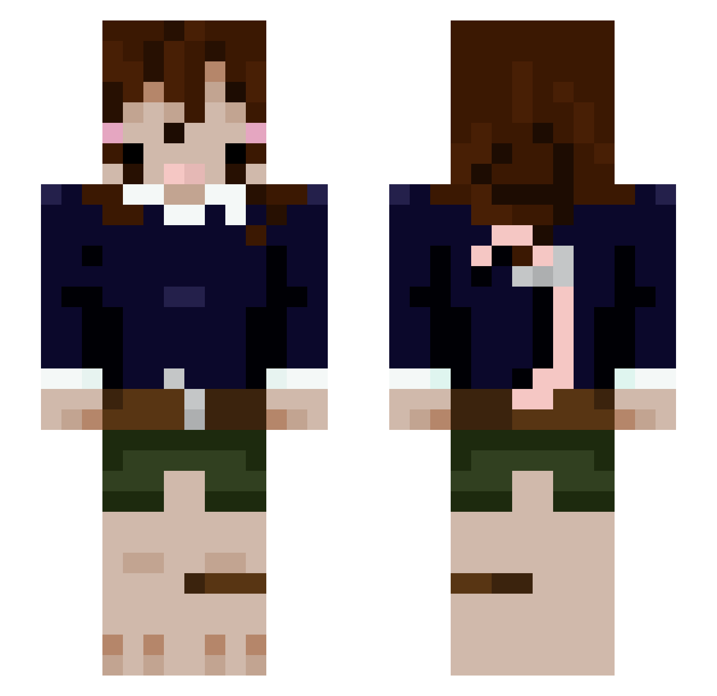 _biscuites_ Minecraft skin, front and back view