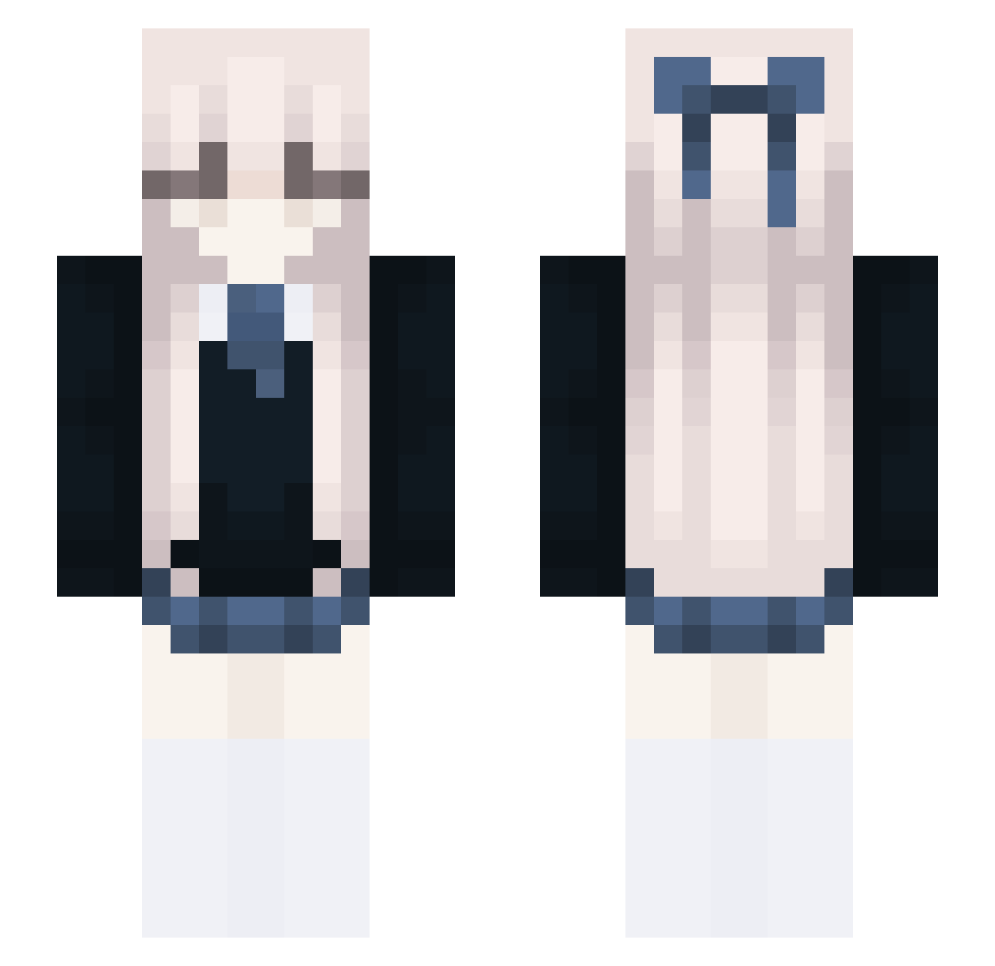 Taylor_mc_ Minecraft skin, front and back view