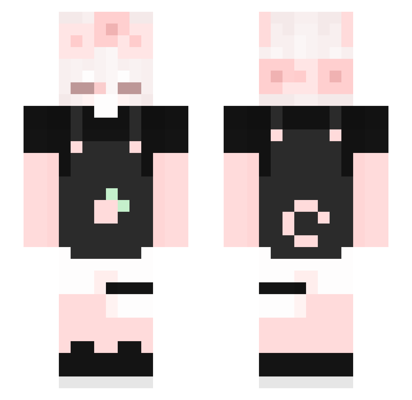 leone0330 Minecraft skin, front and back view