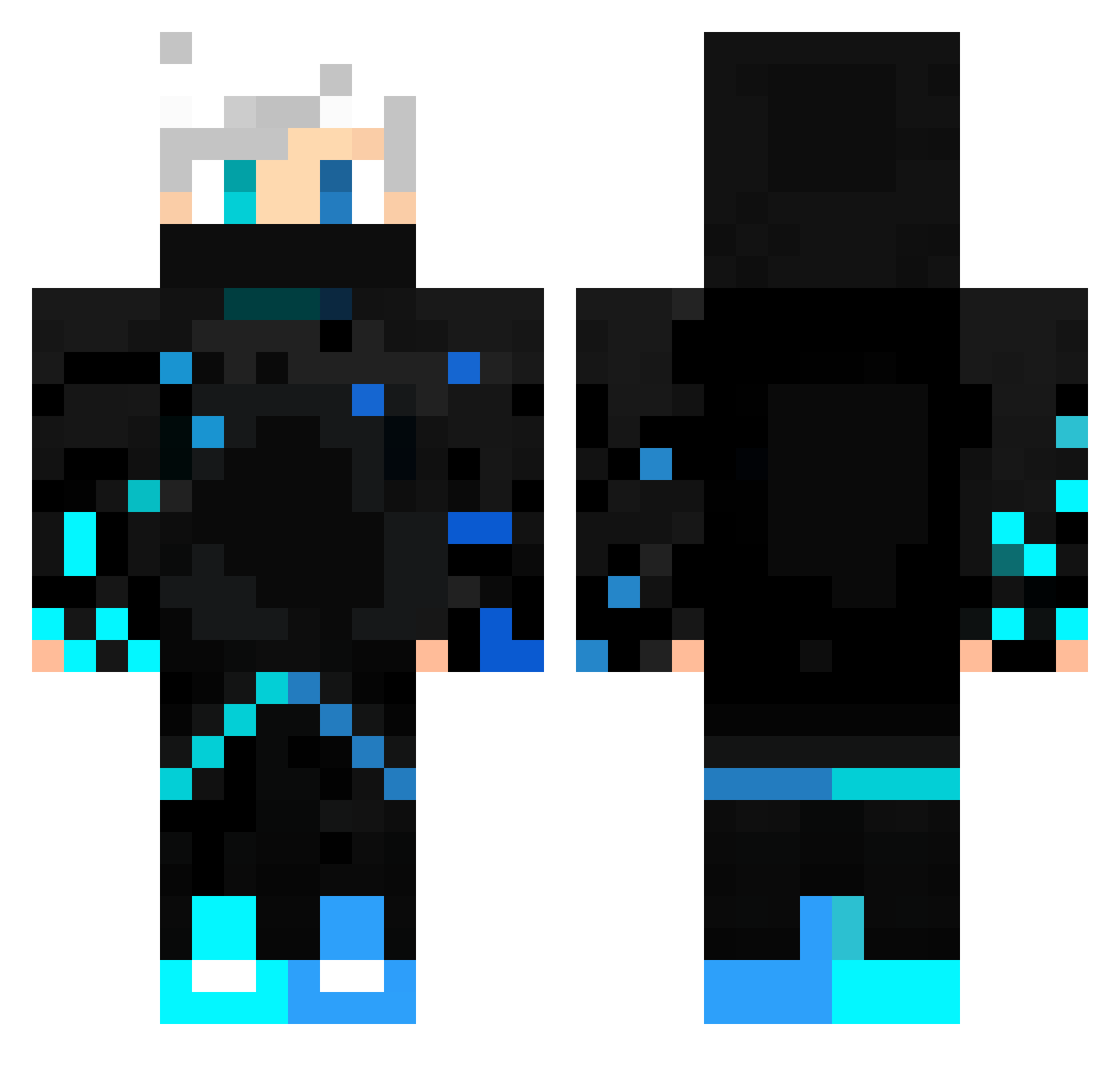 mark_hung_0108 Minecraft skin, front and back view