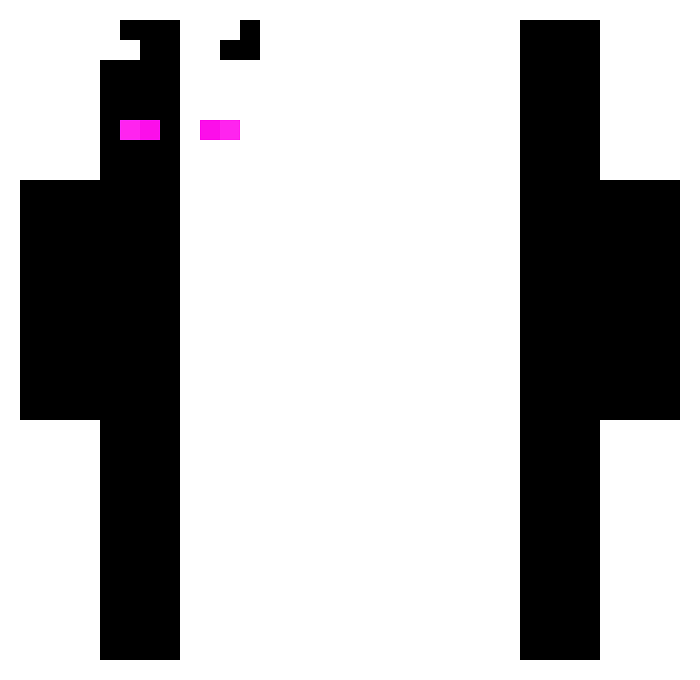 VoidShadow16 Minecraft skin, front and back view