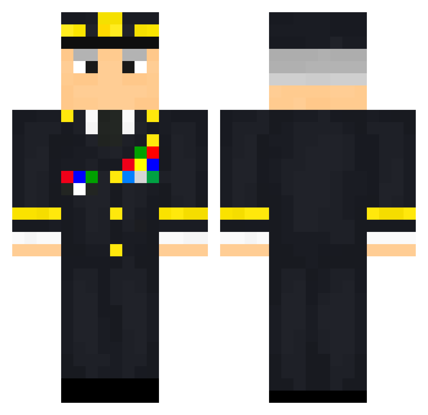 beefis_stroganof Minecraft skin, front and back view