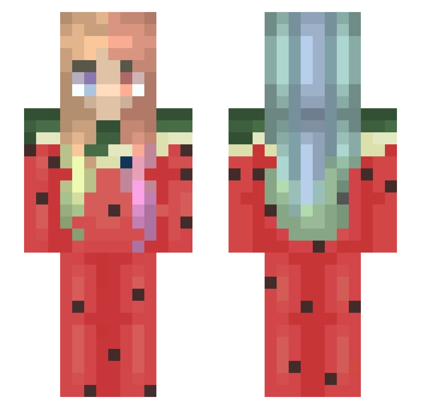youssef_65 Minecraft skin, front and back view