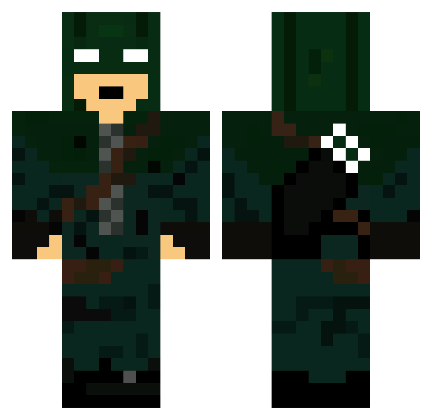 Lilkip123 Minecraft skin, front and back view