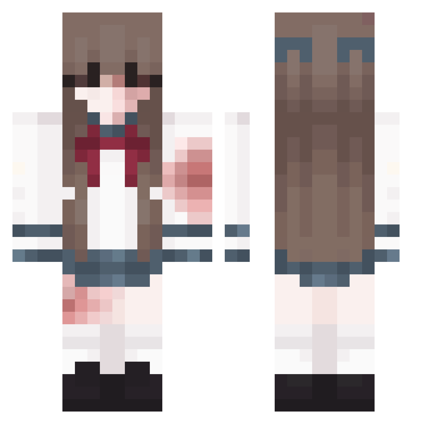 Endwither_ Minecraft skin, front and back view