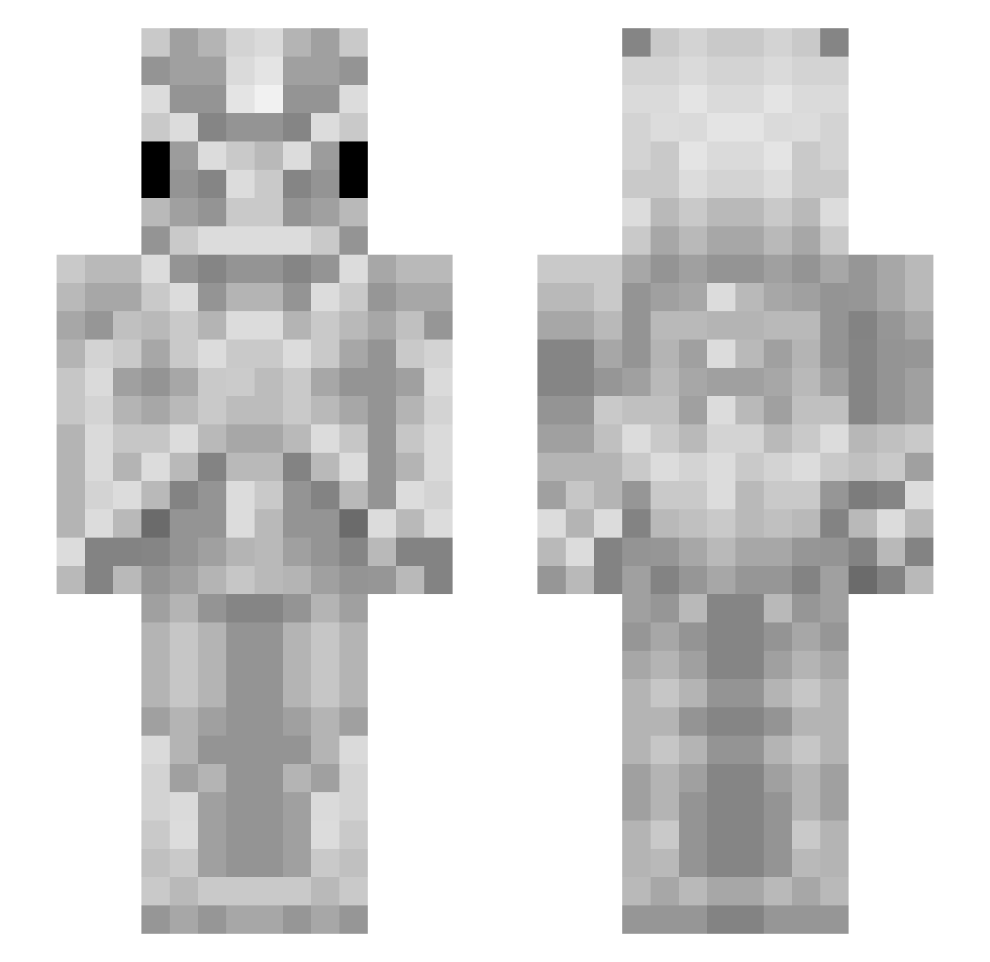 TerenceCrawford Minecraft skin, front and back view