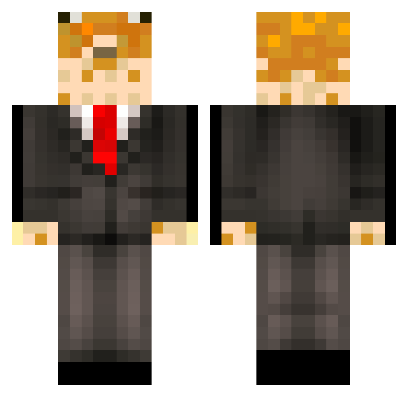 Kooper_2024 Minecraft skin, front and back view