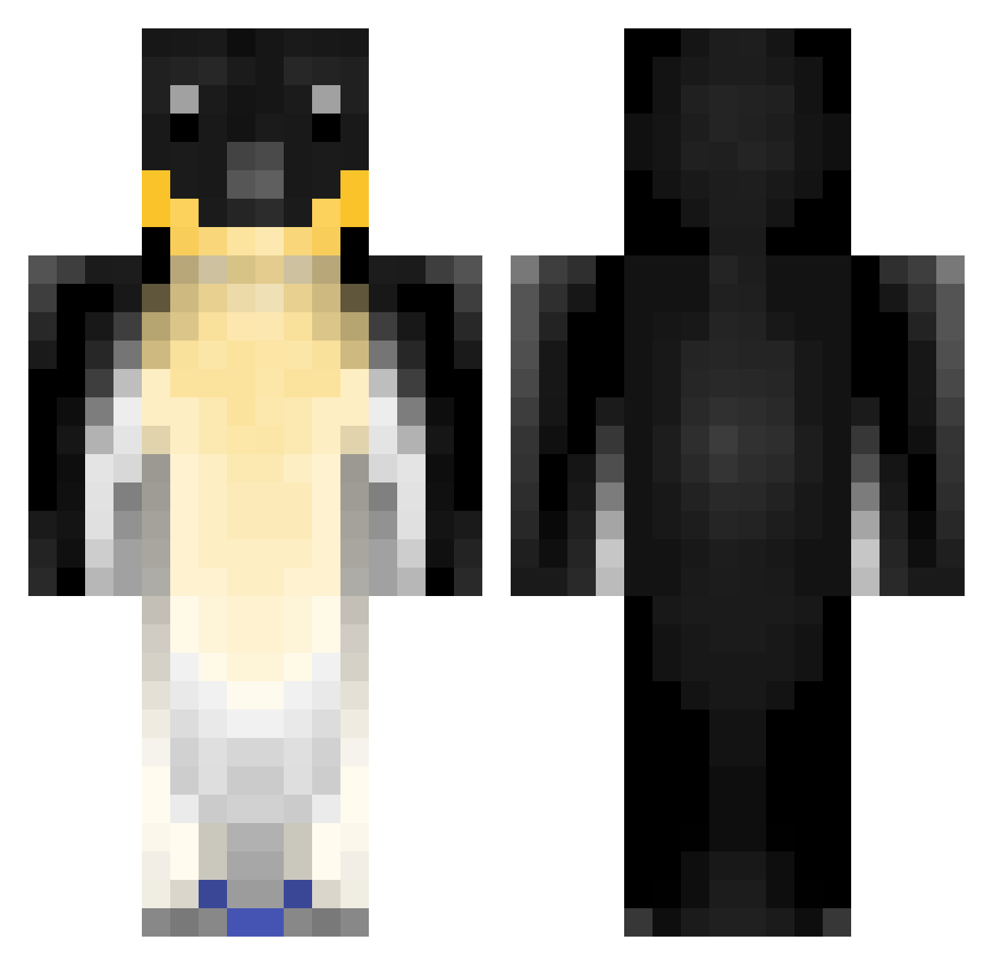 ryguy1717 Minecraft skin, front and back view