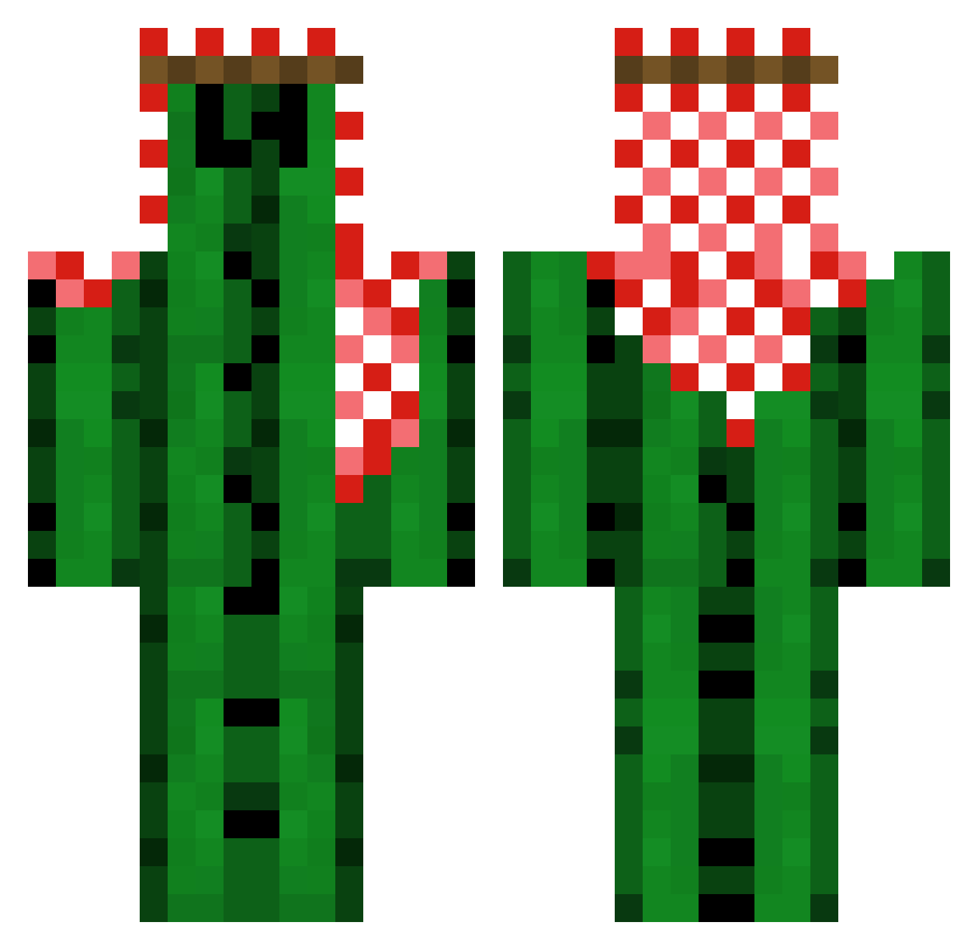 Samuel_Al_Hajeed Minecraft skin, front and back view