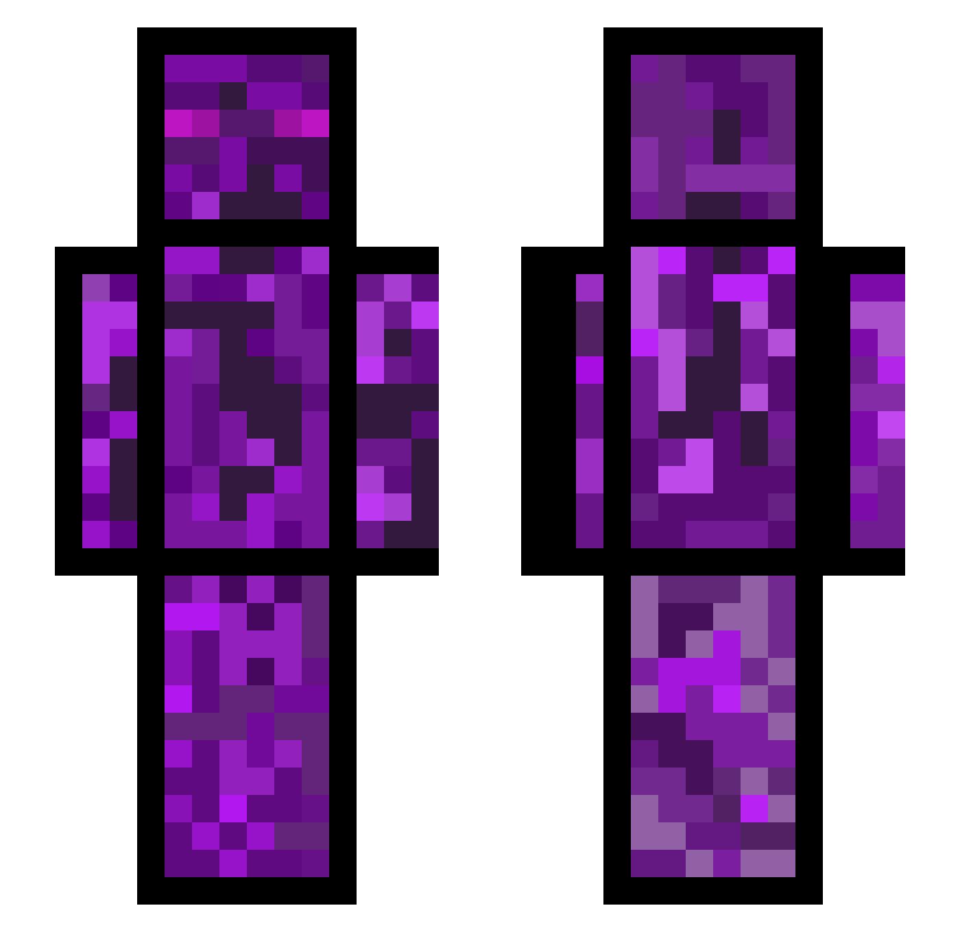 stasimitro740 Minecraft skin, front and back view