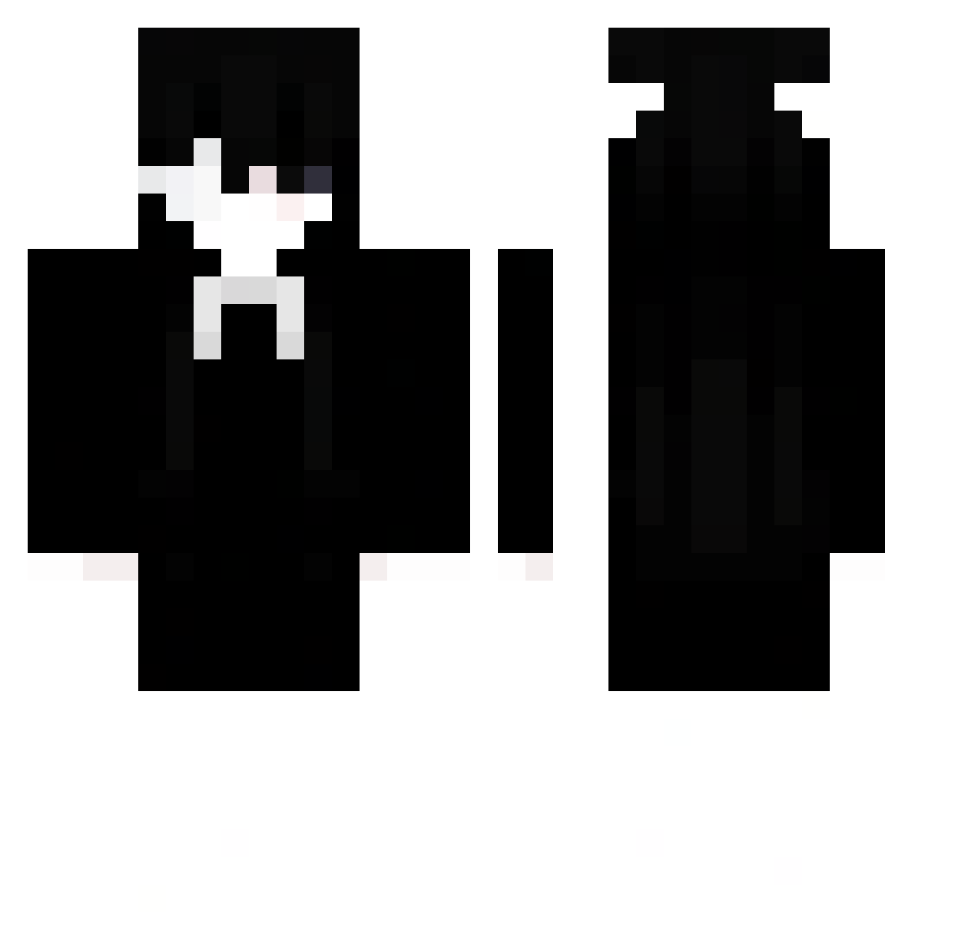 Loen2009 Minecraft skin, front and back view