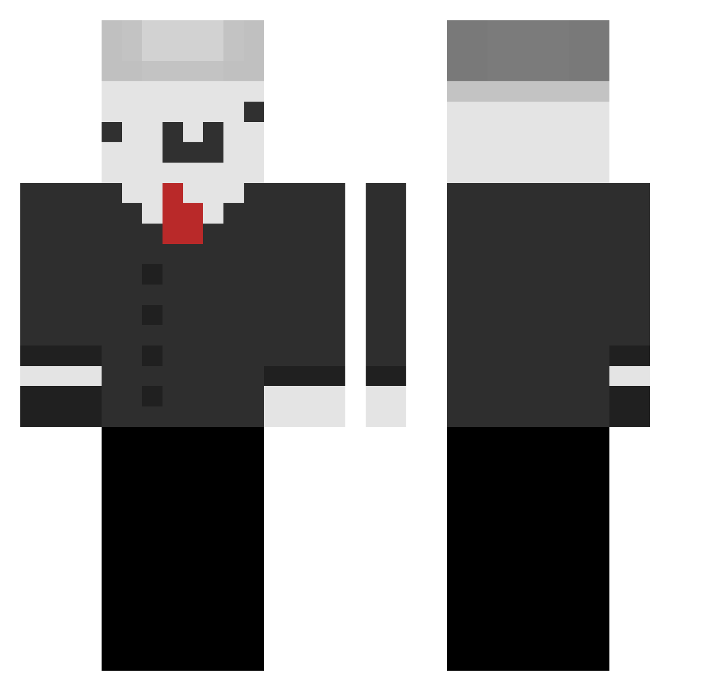 musji4ok Minecraft skin, front and back view