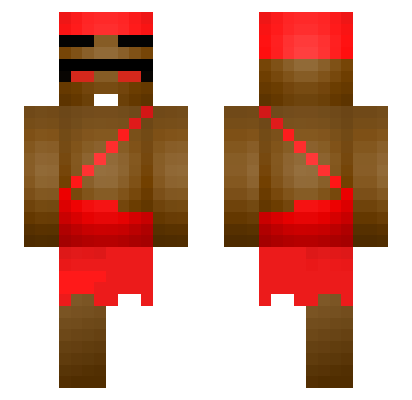 Stayle3__ Minecraft skin, front and back view