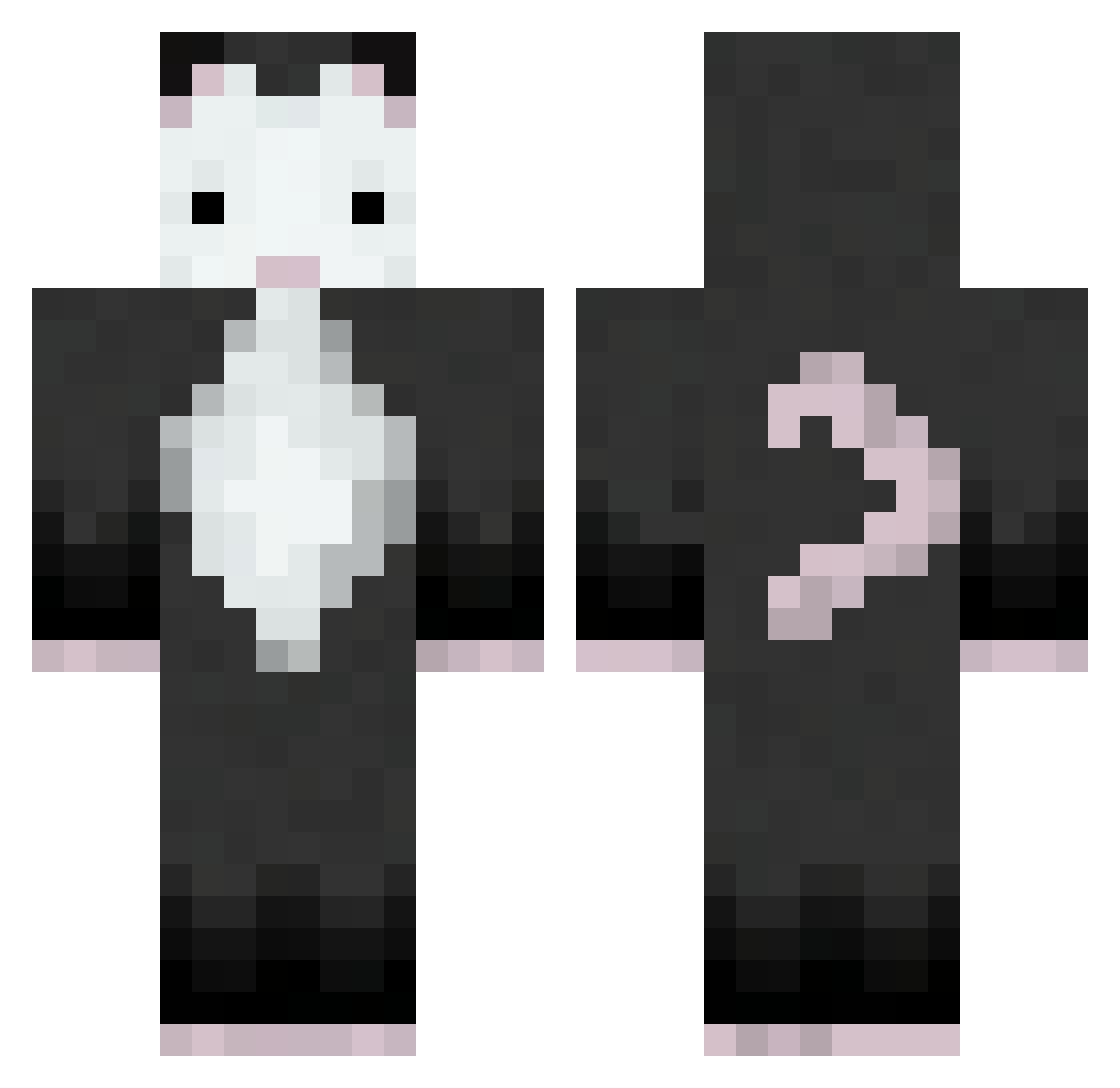 jar_0f_jelly Minecraft skin, front and back view