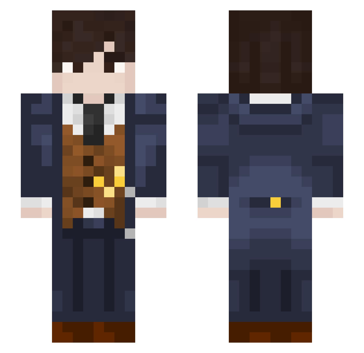 AnOakLog - the umbrella academy Minecraft skin