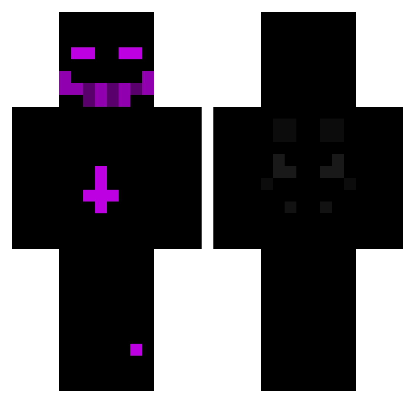 ollief5 Minecraft skin, front and back view