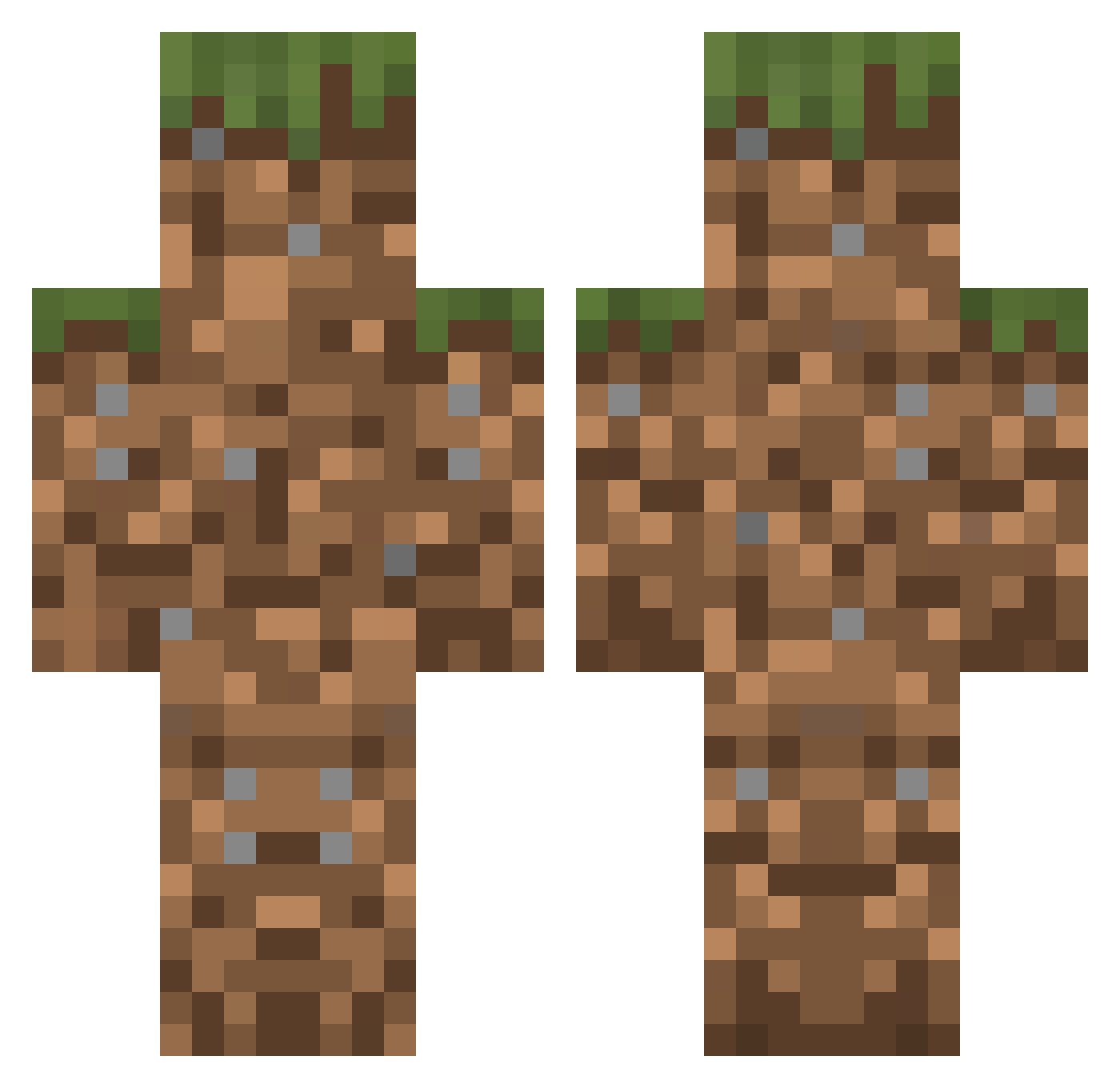 smakers_kakers Minecraft skin, front and back view