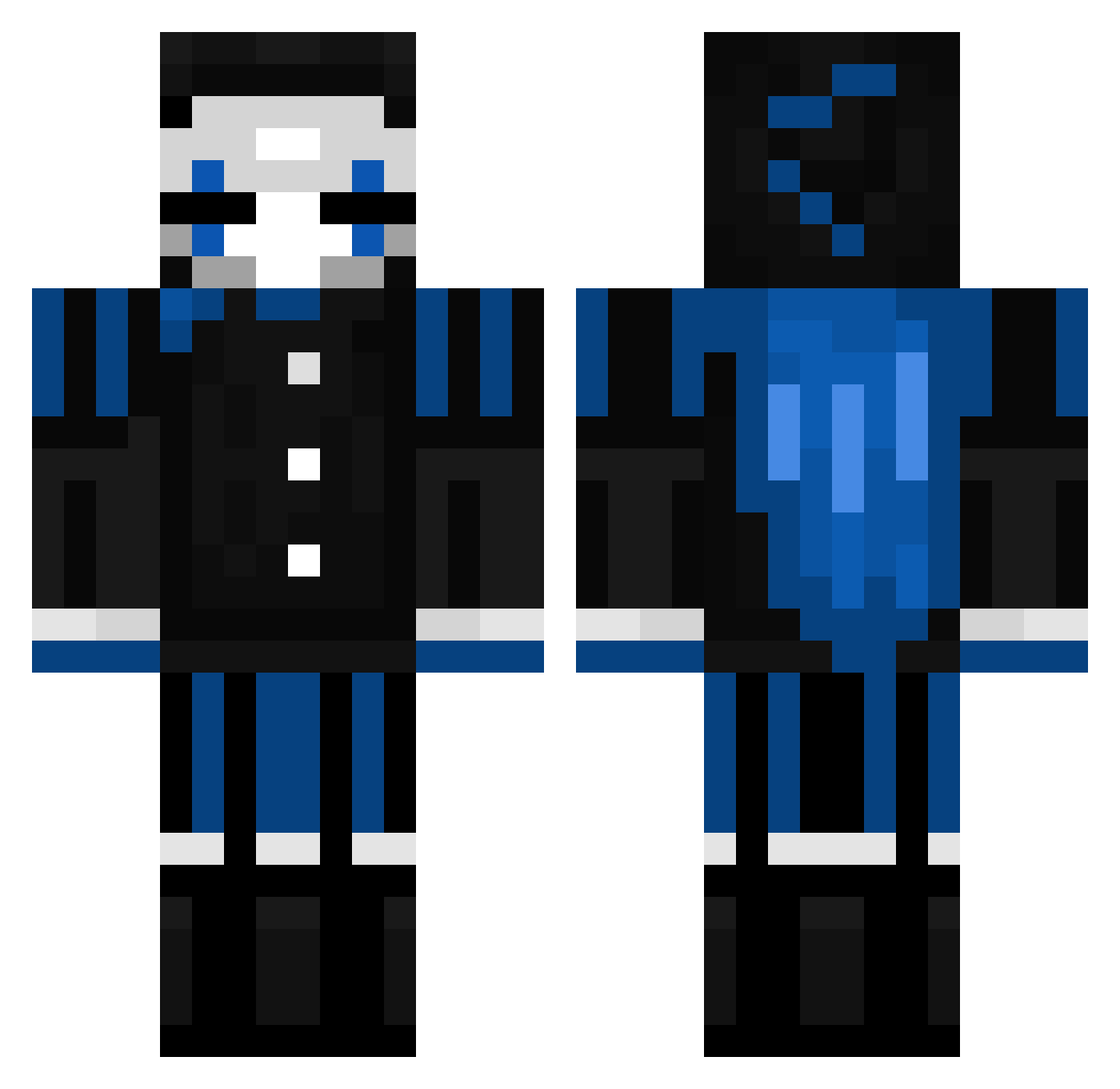 LaCroixDrinker44 Minecraft skin, front and back view